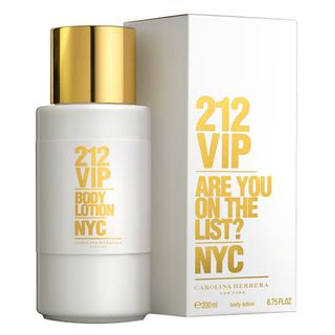 Fashion 212 Vip Body Lotion Carolina Herrera - Loção Corporal - Época ...