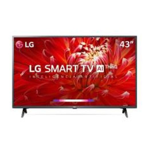 Smart TV LED 43" LG ThinQ AI Full HD 43LM6300PSB 3 HDMI