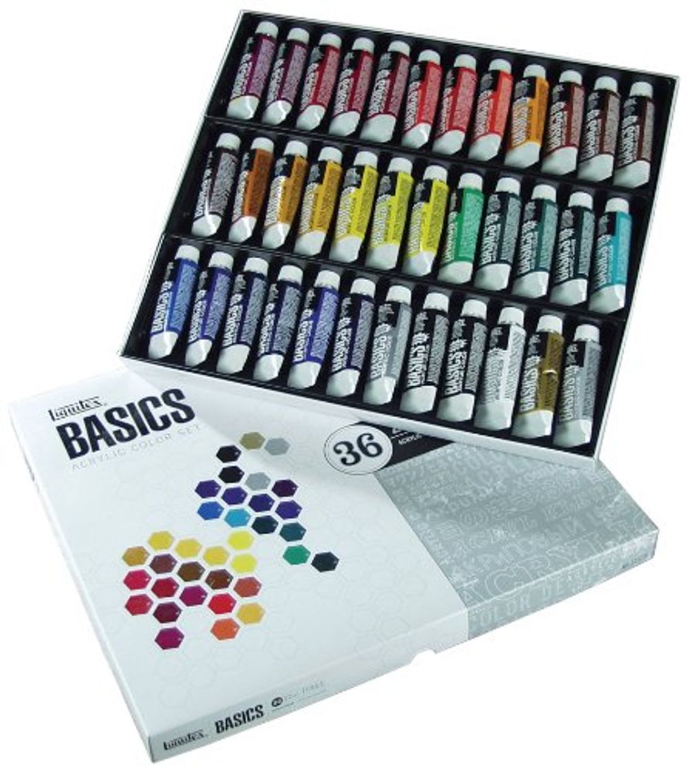 Productos Liquitex Basics - Set de tubos de pintura acrílica