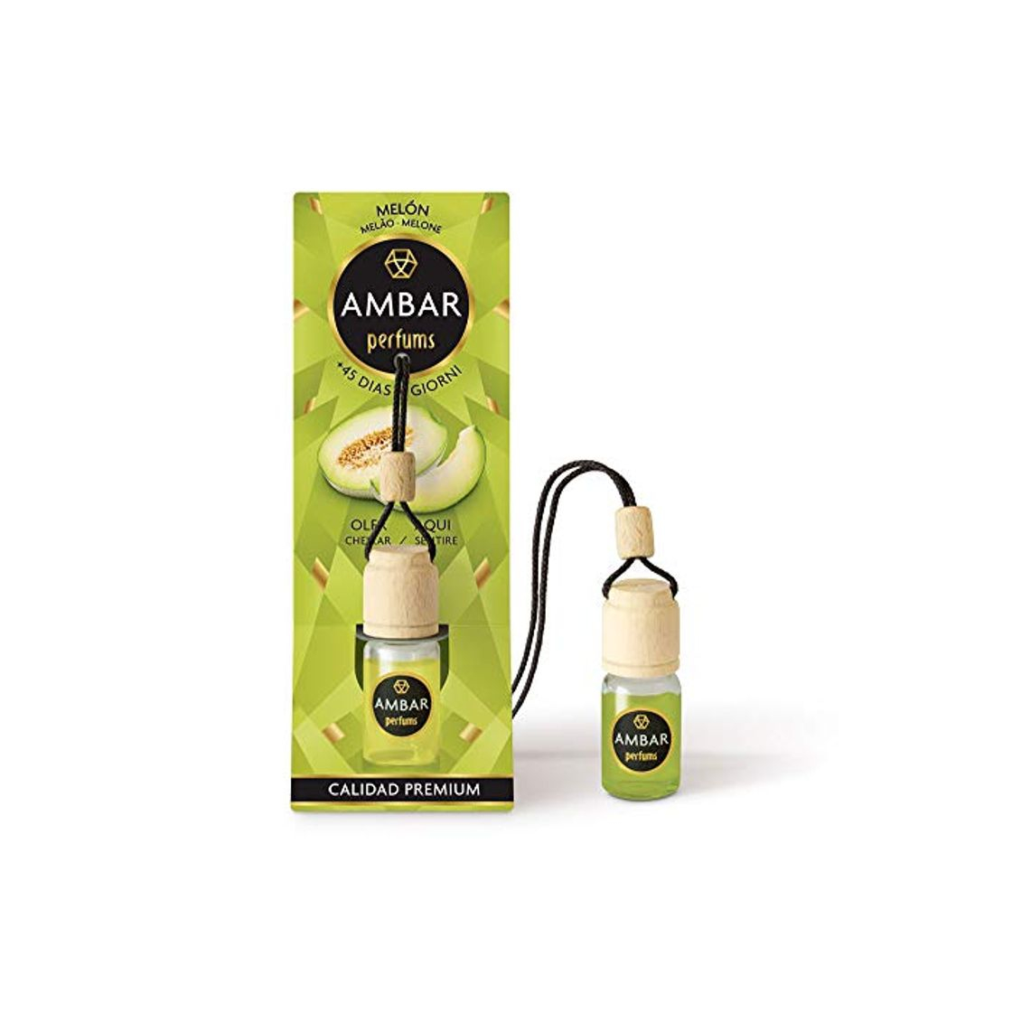 Product Ambar Perfums Ambientador Coche Melón Colgante 6