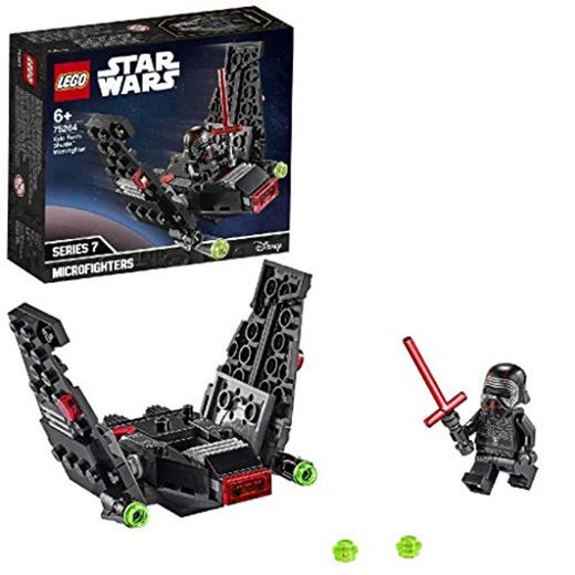 LEGO Star Wars - Microfighter: Lanzadera de Kylo Ren, Set de Construcción