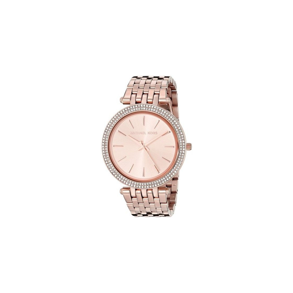 Social Michael Kors Reloj Analogico para Mujer de Cuarzo con Correa en Acero Inoxidable MK3192