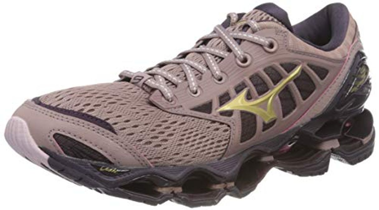 Social Mizuno Wave Prophecy 9, Zapatillas para Correr de Carretera Mujer, Madera Rosa