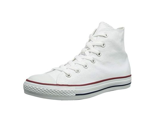 Converse Chuck Taylor All Star Hi, Zapatillas Altas Unisex adulto, Blanco