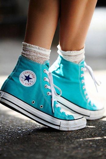 All Star azul ciano