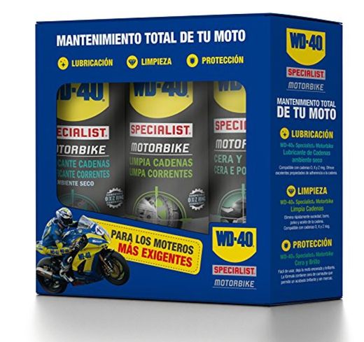 WD-40 Total de Moto en Ambiente Specialist Motorbike Spray