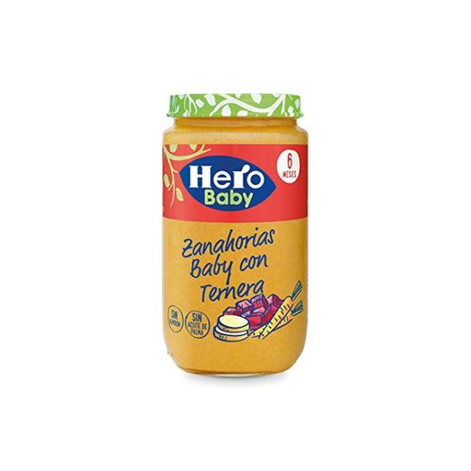 Hero Baby - Zanahorias Baby Delicias De Ternera 235 gr - Pack