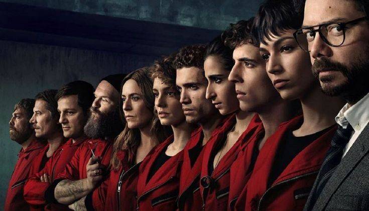 Serie La casa de papel | Netflix 