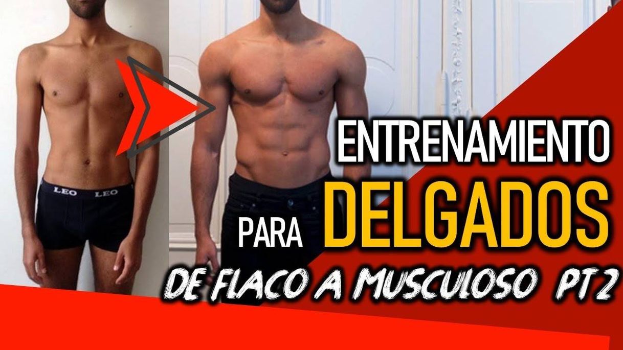 Fashion Rutina PARA ECTOMORFOS | ¿Cómo entrenar si eres FLACO? | 