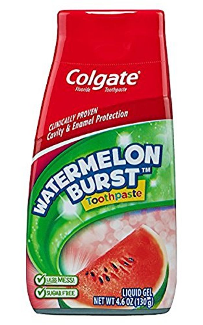 Productos Colgate Kids 2 In 1 Toothpaste & Mouthwash, Watermelon Flavor, 4.6 oz