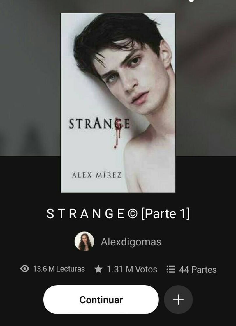 Book Strange-Alex Mírez