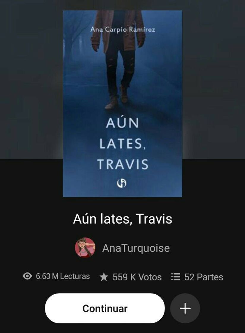 Libro Aún lates, Travis