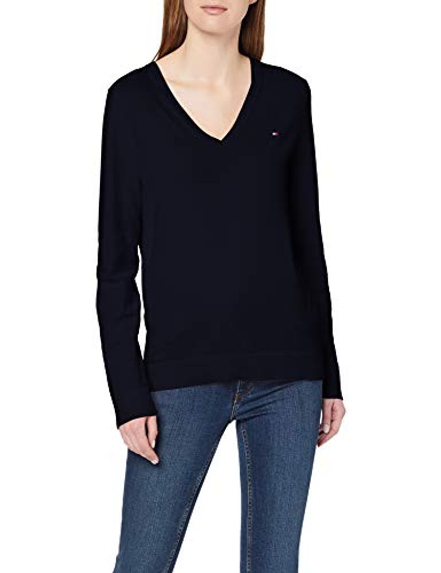 Product Tommy Hilfiger Heritage V-Neck Sweater suéter, Azul