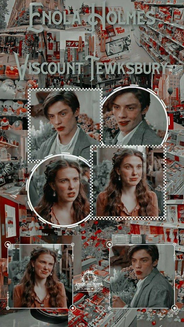 Fashion Wallpaper Enola Holmes 😊