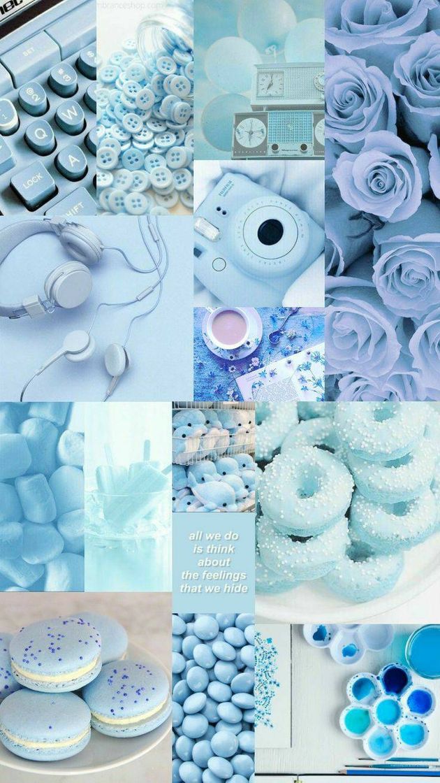 Fashion Wallpaper aesthetic pastel blue