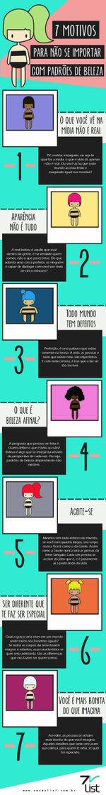 Fashion 7 motivos para se aceitar 