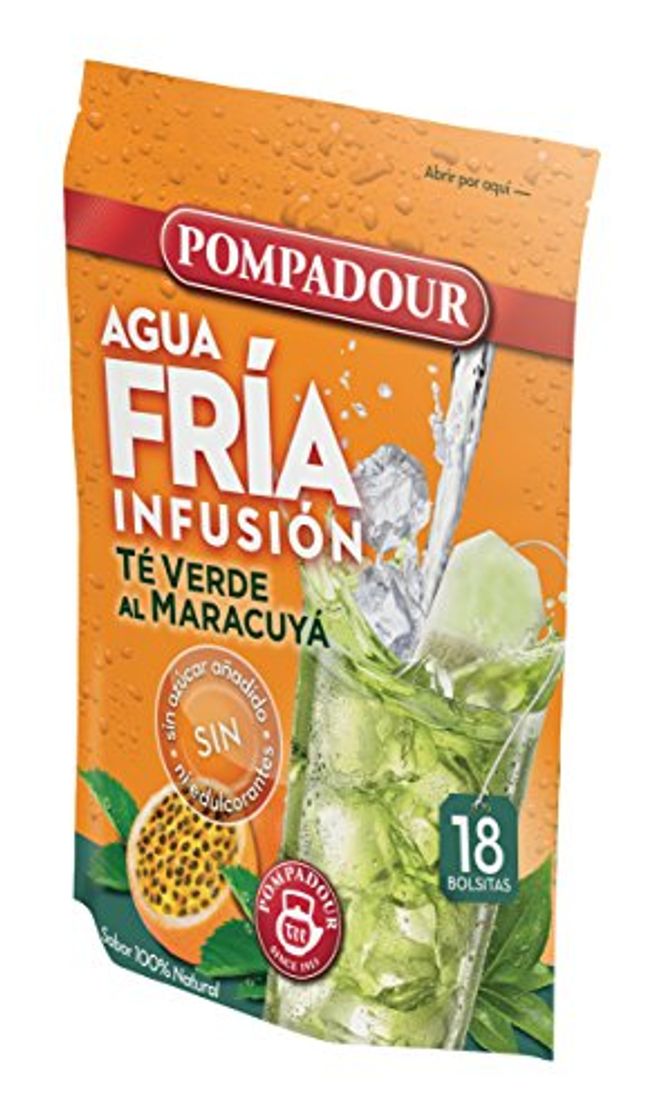 Product Pompadour Té Verde Maracuyá Frío