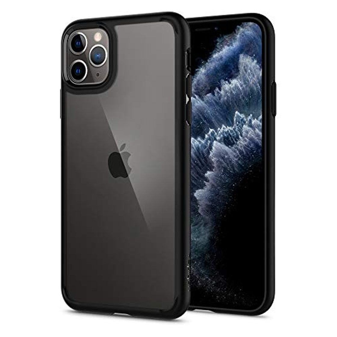 Product Spigen Ultra Hybrid Funda para iPhone 11 Pro, Compatible con Apple iPhone