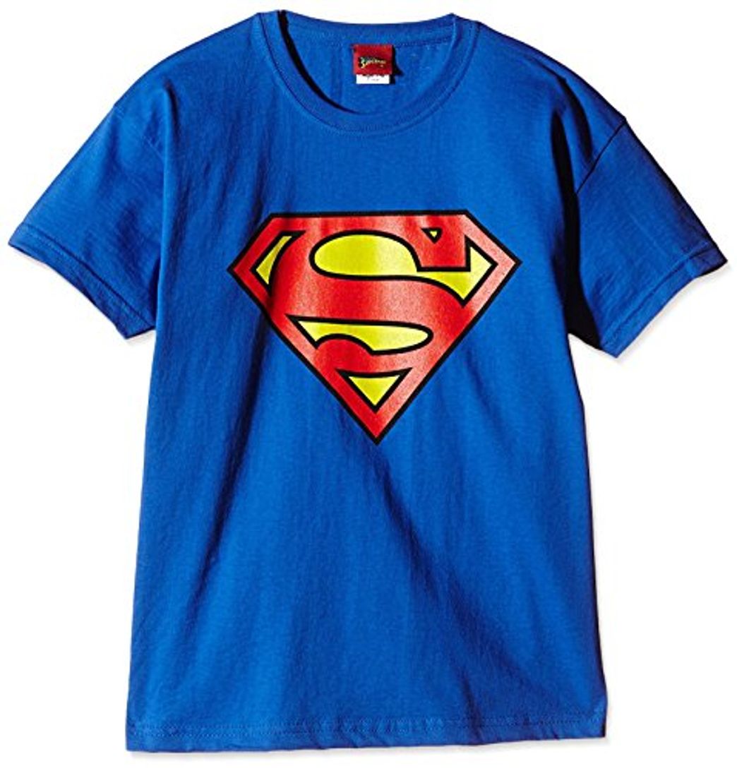 Products DC Comic Superman Logo, Camiseta para Niños, Azul