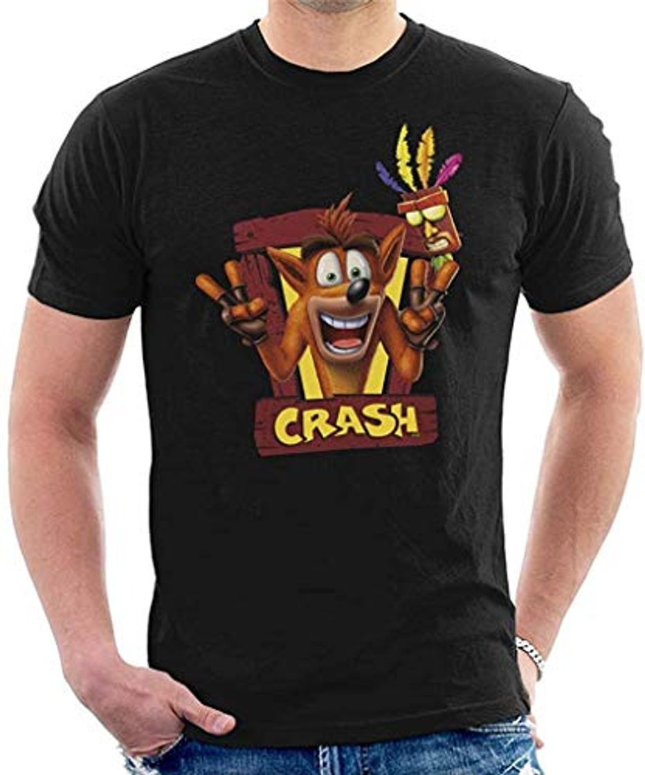 Products Crash Bandicoot Aku Aku Frame Men's T-Shirt