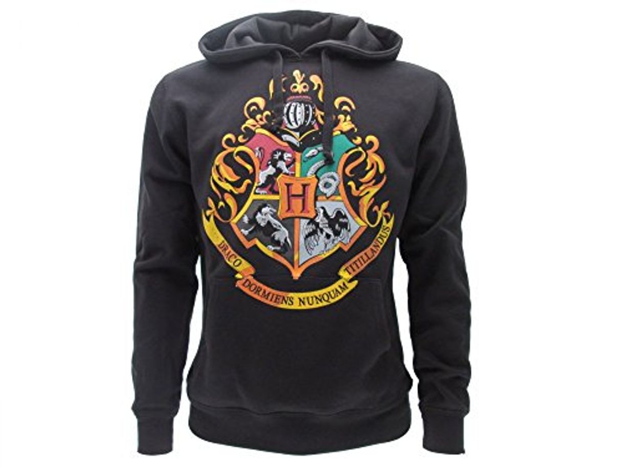 Products Harry Potter Sudadera con Capucha Hoodie Simbolo de Colegio DE Hogwarts Simbolo