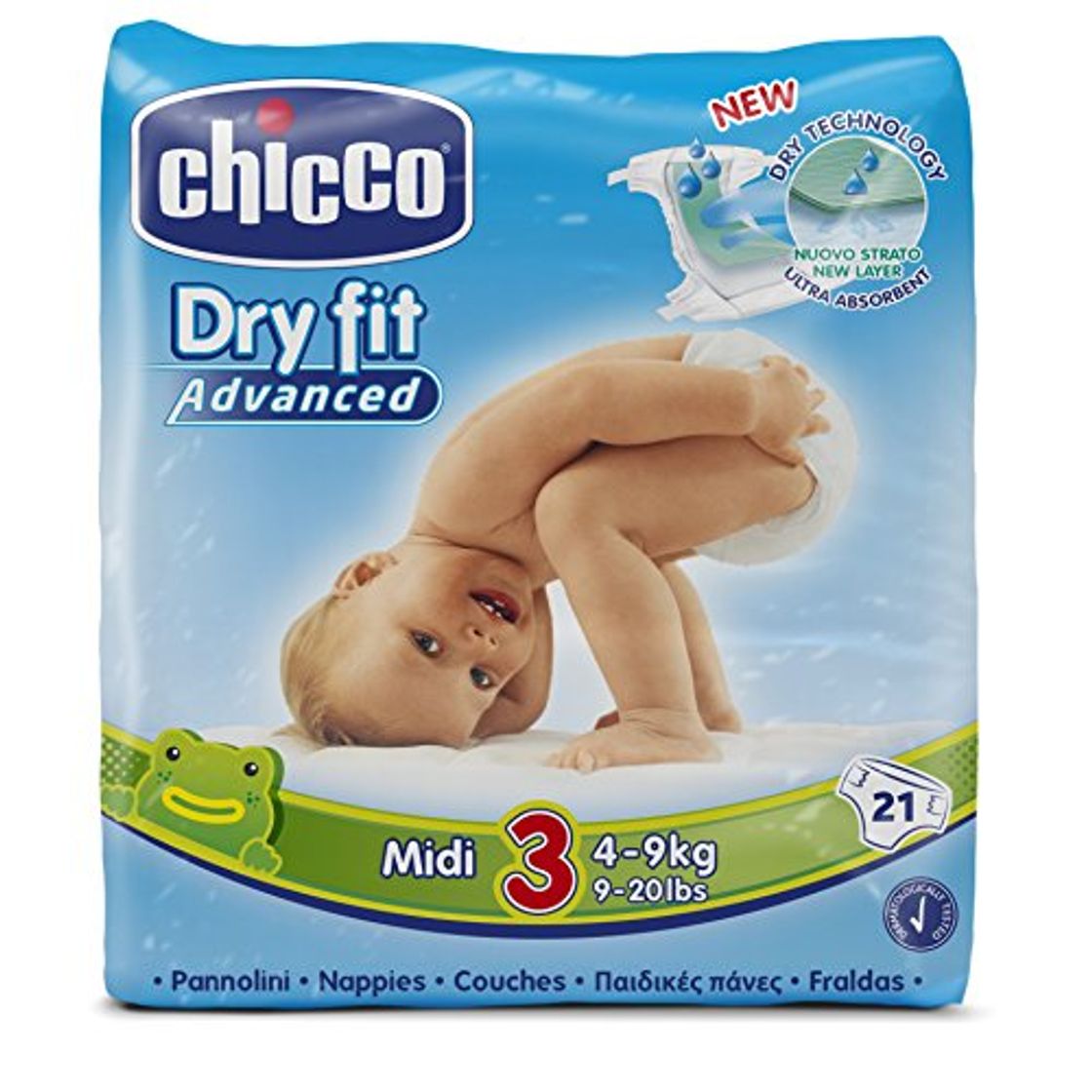 Product Chicco Dry Fit Advanced Midi 3