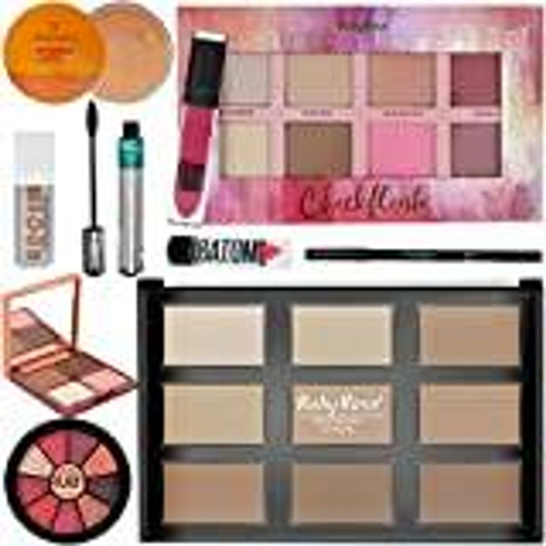 Moda Kit De Maquiagem Profissional Ruby Rose e outras Makeup Top