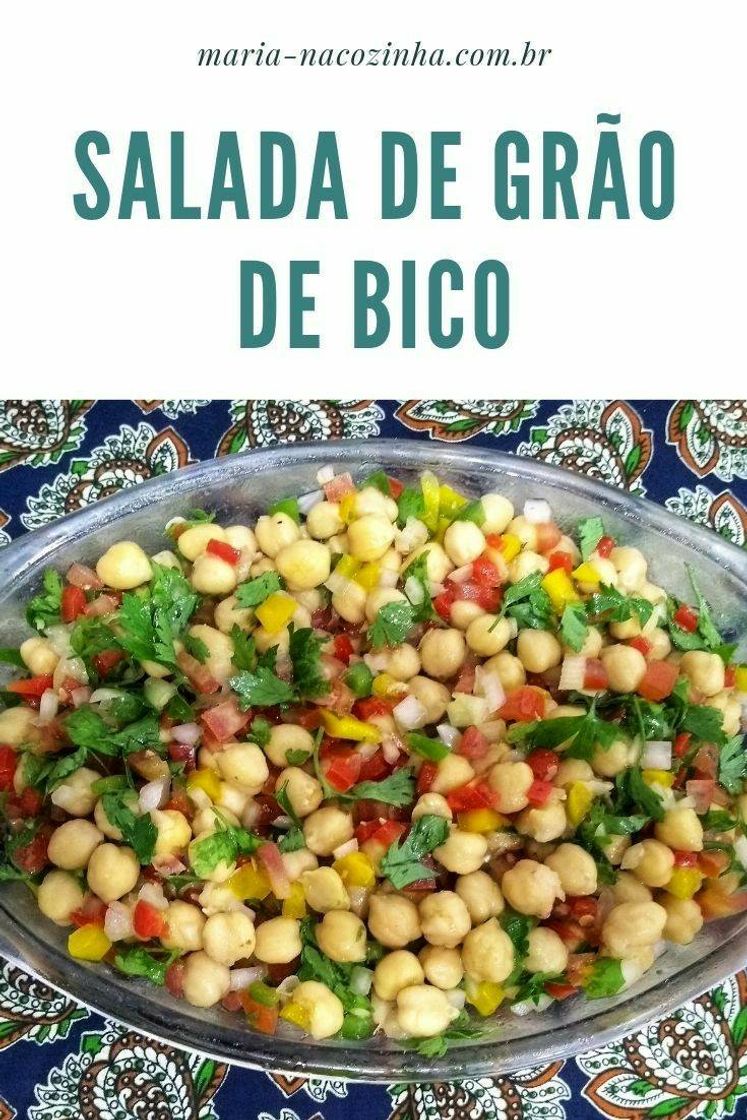 Fashion  salada de grão de bico