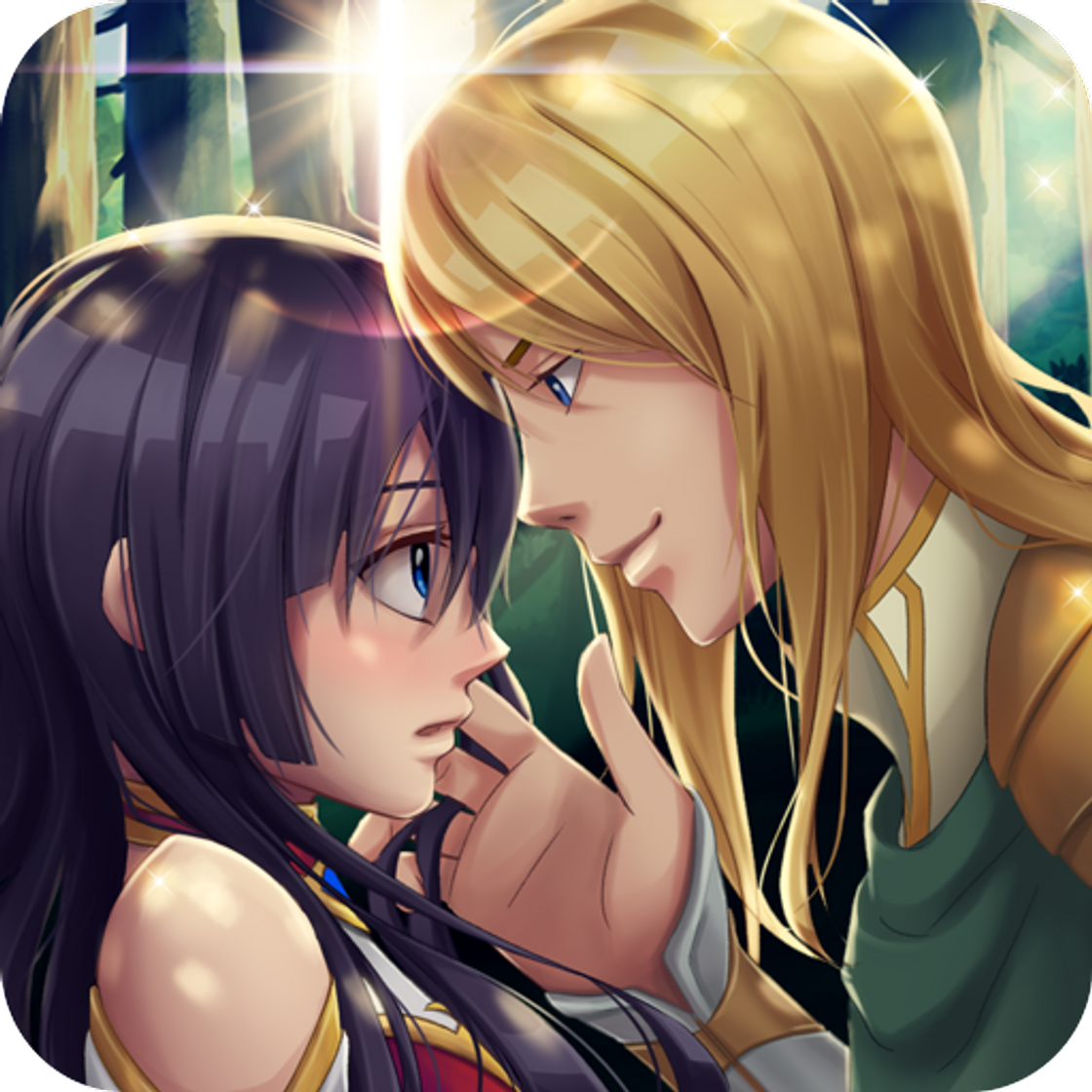 App Juegos de anime y Manga: Historia de amor