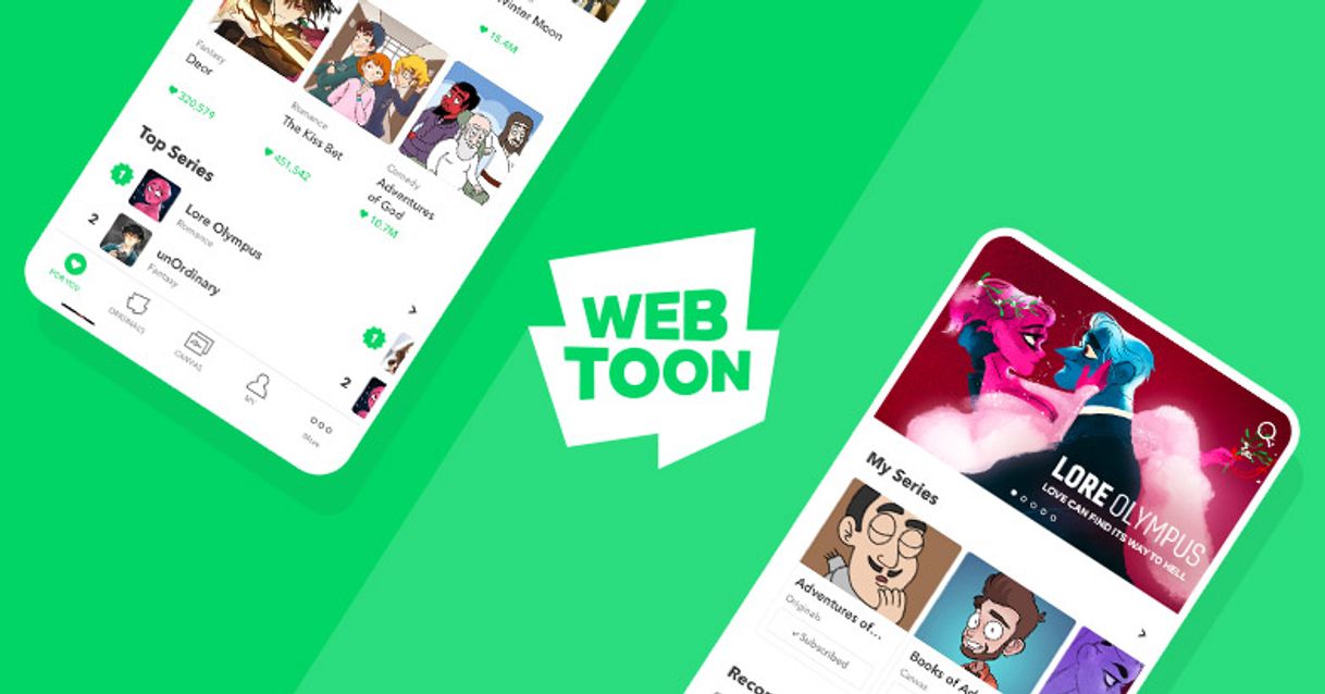 App WEBTOON - Find Yours