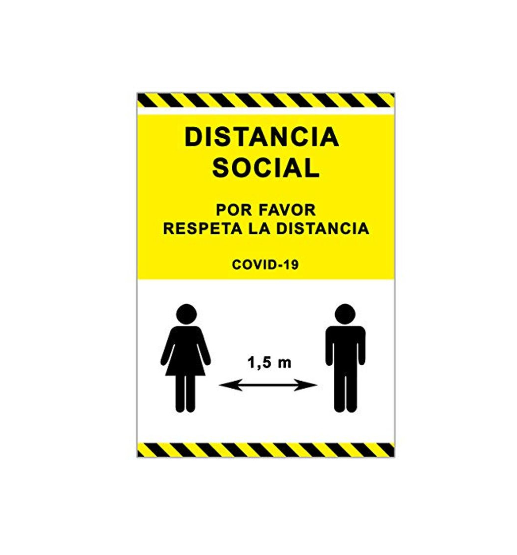 Social Señalización Coronavirus