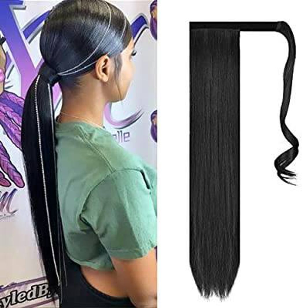 Social Cola de Caballo Extensiones de pelo de fibras 