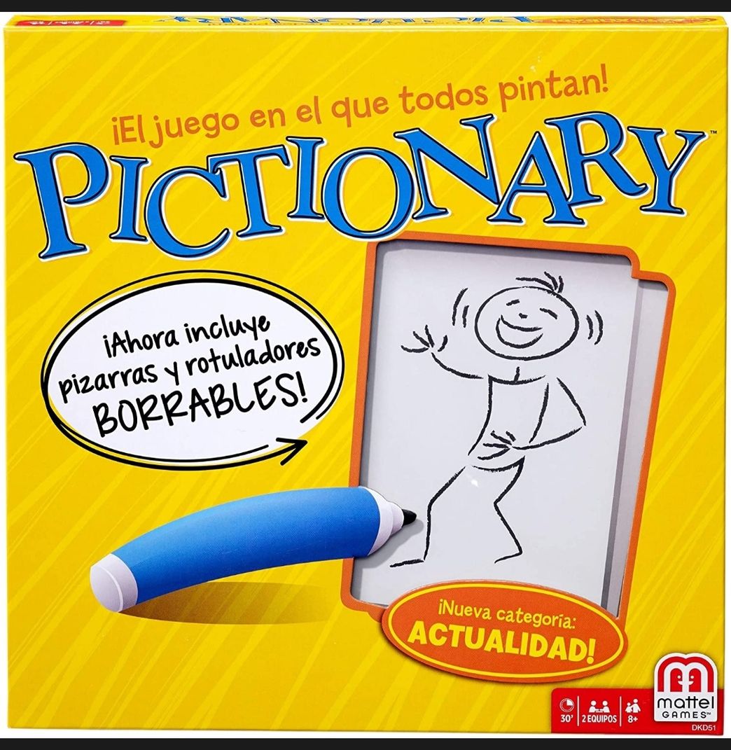 Producto Mattel Pictionary