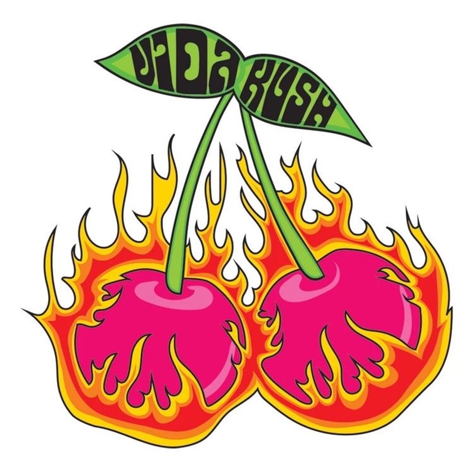 Moda Flaming Cherries Sticker