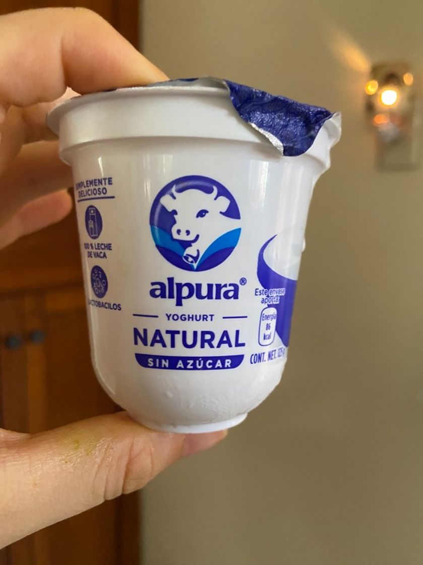 Productos Alpura yoghurt natural sin azúcar 