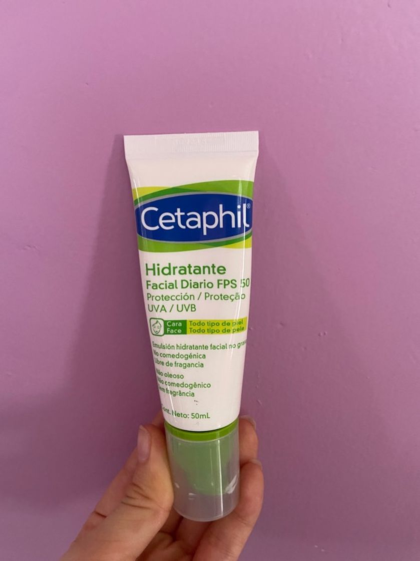 Productos Cetaphil hidratante facial con FPS 50