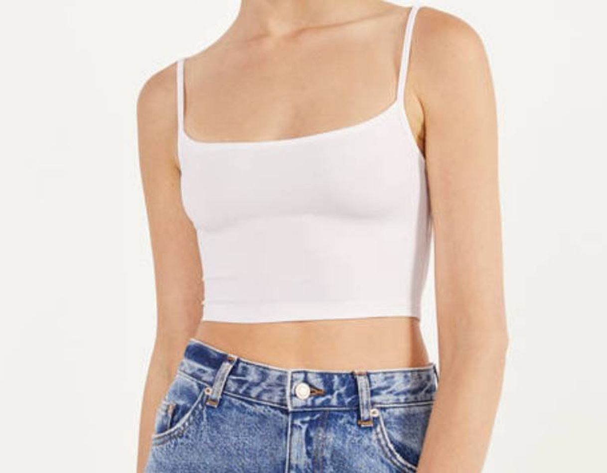 Moda Top cropped de Bershka ✨