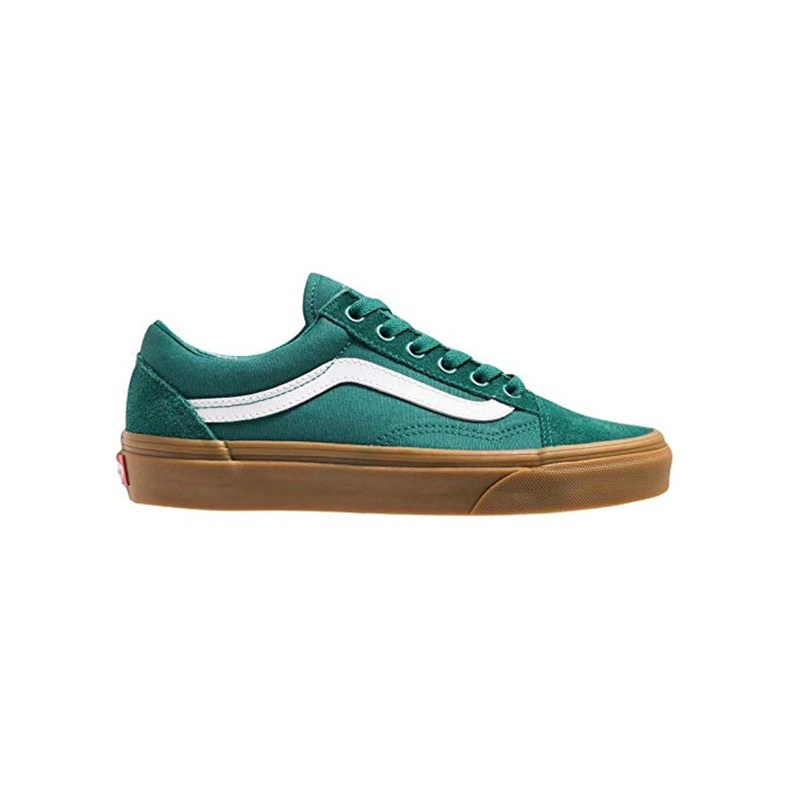 Products Vans Unisex Old Skool Suede Canvas Quetzal Green Gum Entrenadores 37 EU