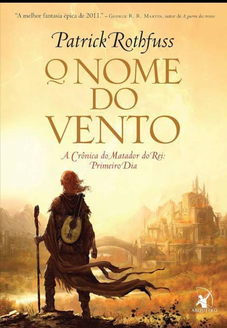 Libro O nome do vento 