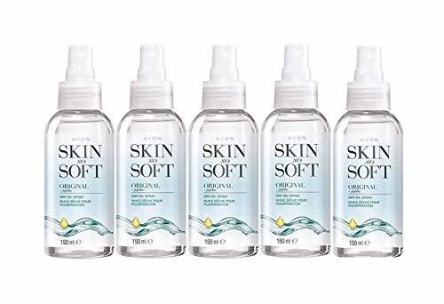 Avon – «Skin so soft» Original aceite seco en spray para cuerpo 150 ml – paquete de