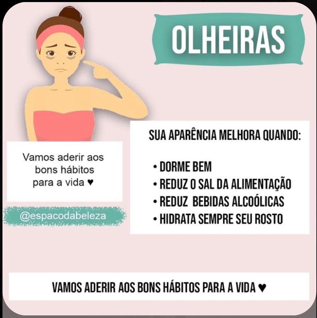 Social como não ter olheiras 
