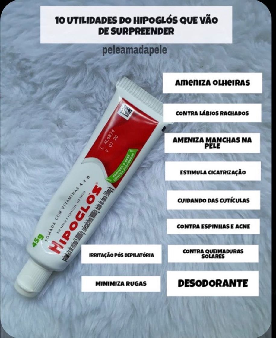 Social 10 utilidades do Hipoglós  