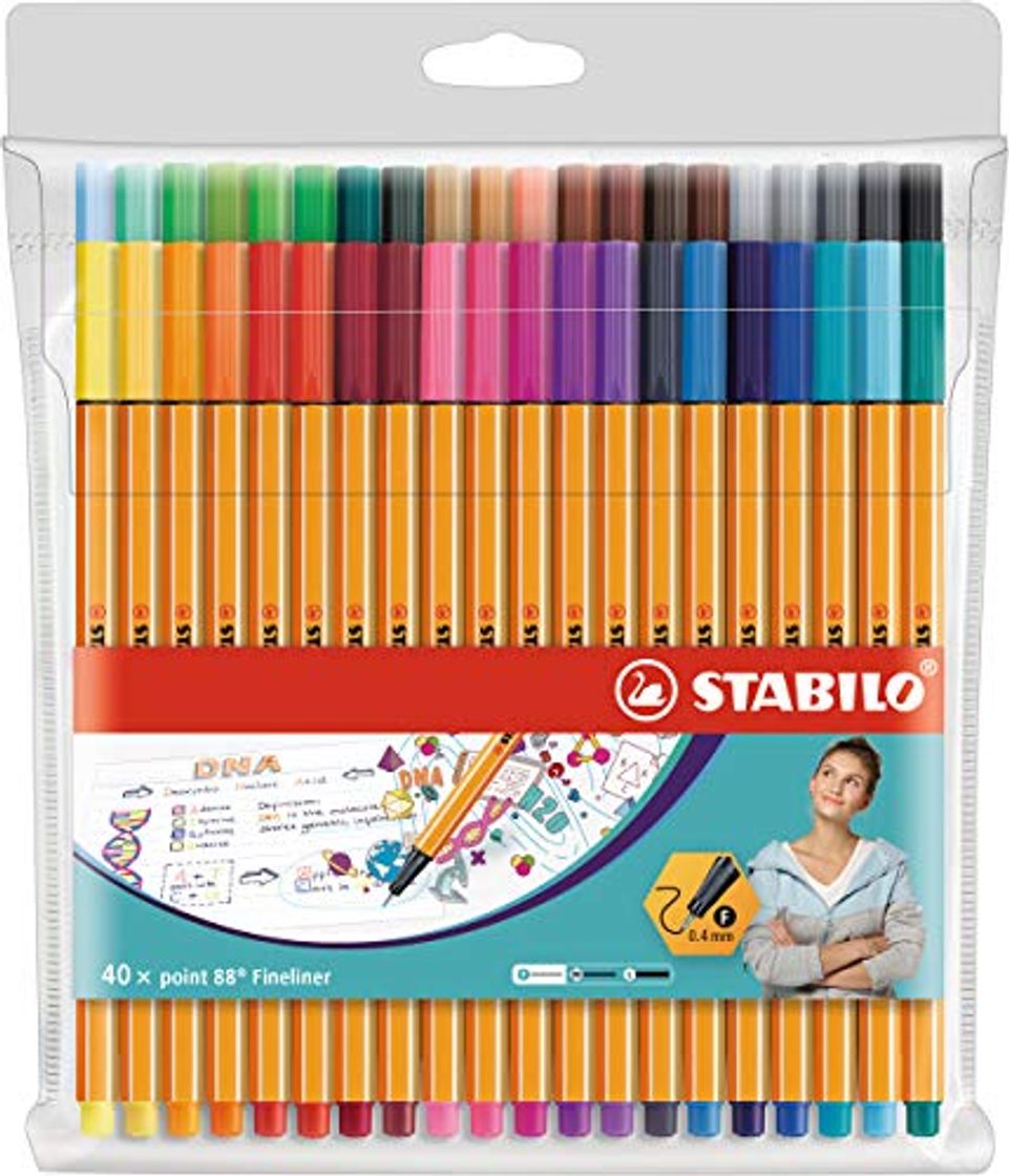 Social Rotulador punta fina STABILO point 88