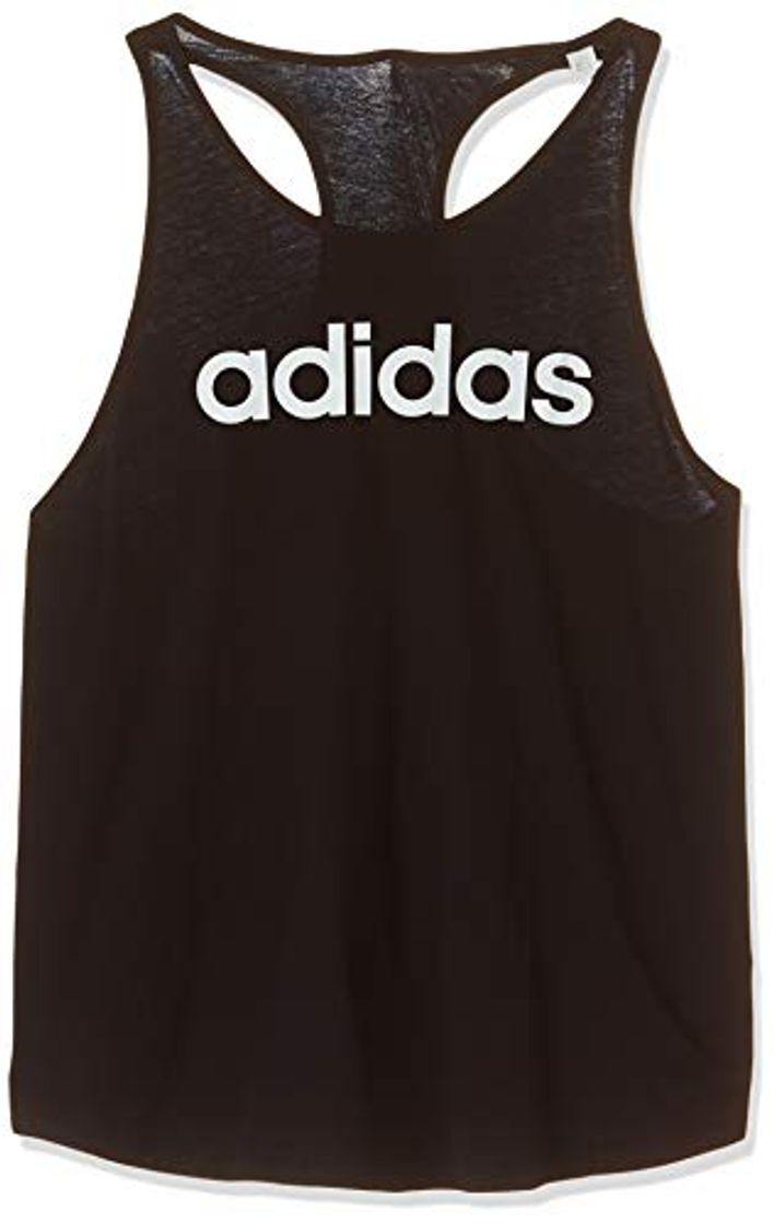 Fitness adidas Essentials Linear Tk Camiseta de Tirantes, Mujer, Negro