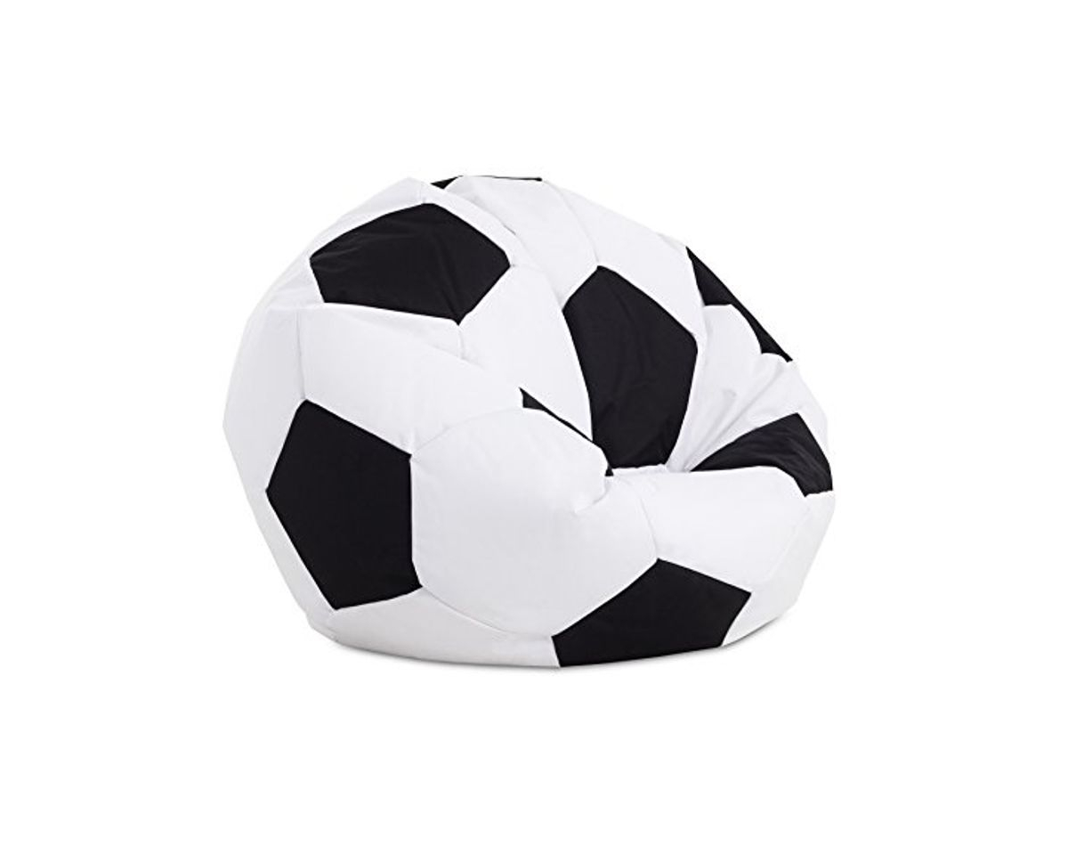 Product Textilhome - Balón PUF de Futbol Pelota de Puff