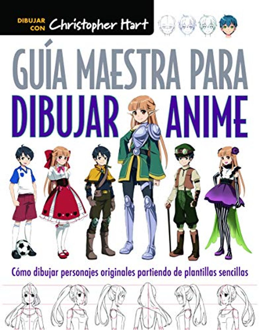 Libros Guía Maestra para dibujar ANIME