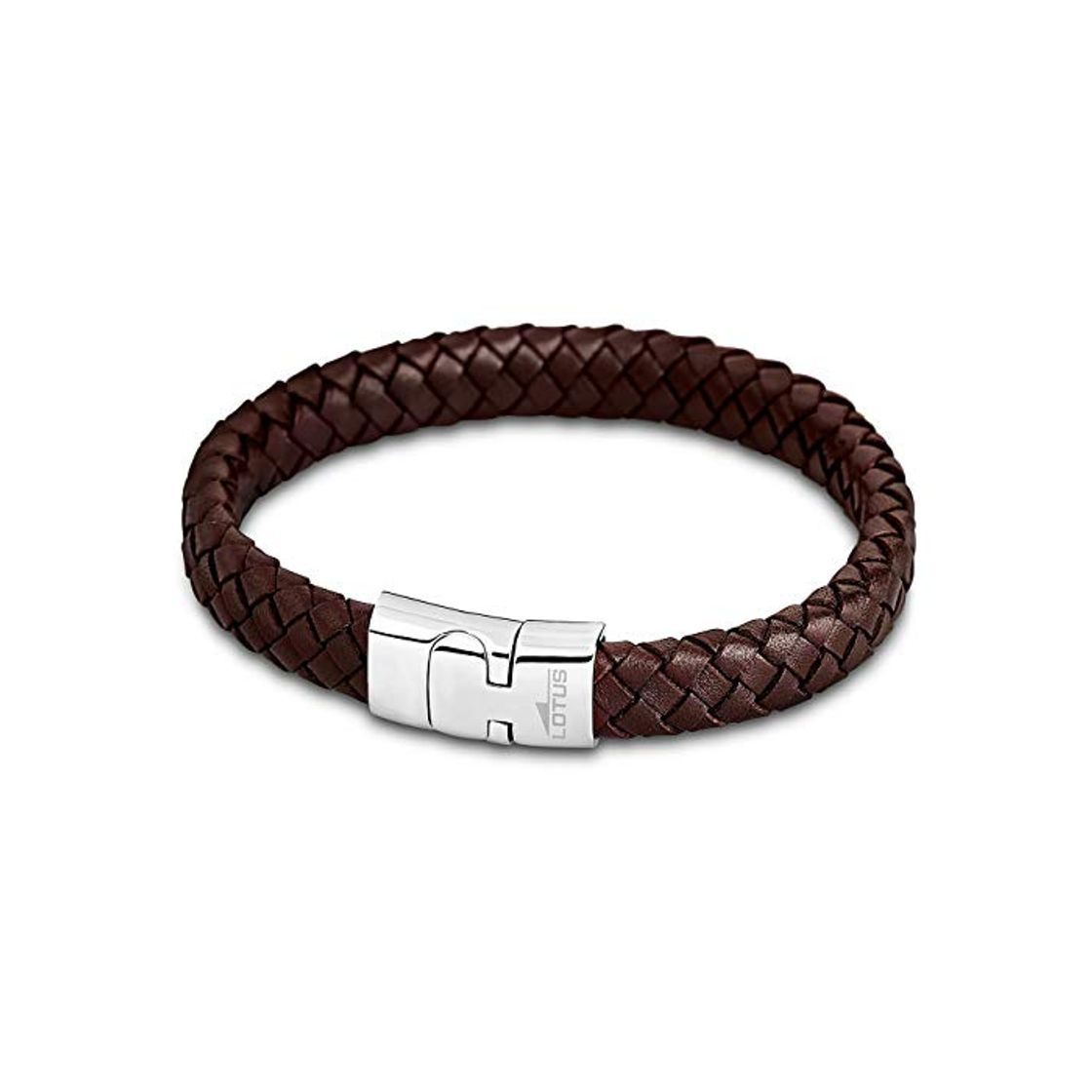 Productos Lotus Style Bracelet Homme Cuir & Acier Marron LS1701-2