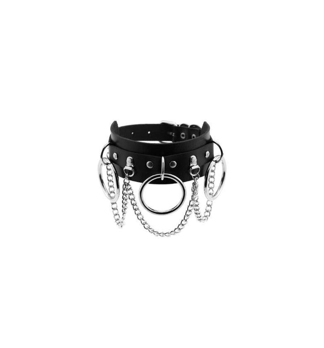 Fashion ⛓️Choker de cadenas 🕸️🕷️