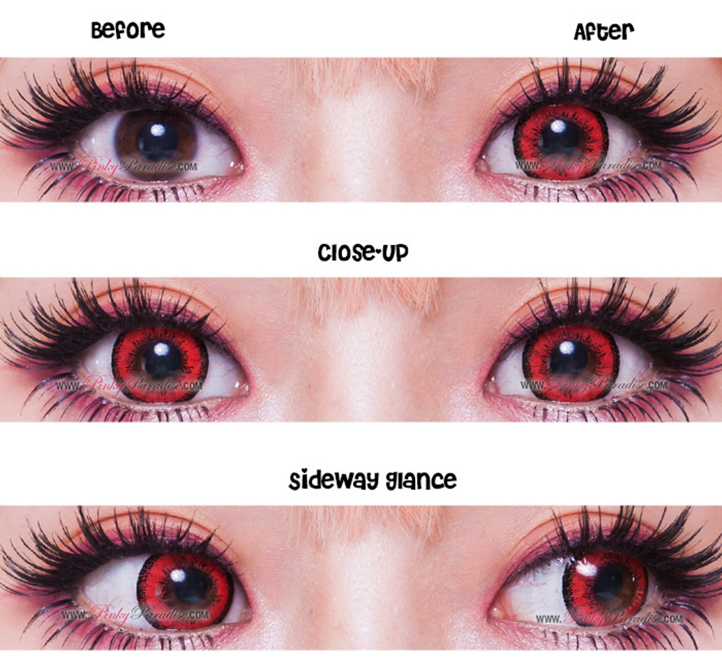 Product Vassen Dolly Plus Red Circle Lenses