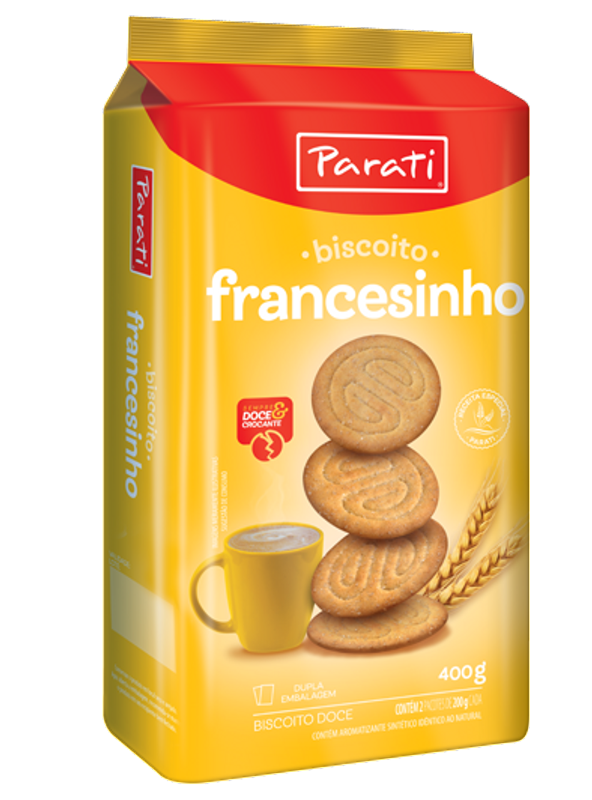 Moda Biscoito francesinho Parati